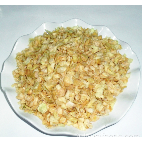 Yüksek kaliteli kurutulmuş soğan granülleri 10*10mm